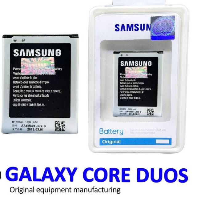 Baterai SAMSUNG GALAXY CORE GT-i8262 - GT i8260 GT i8262 Battery Batre