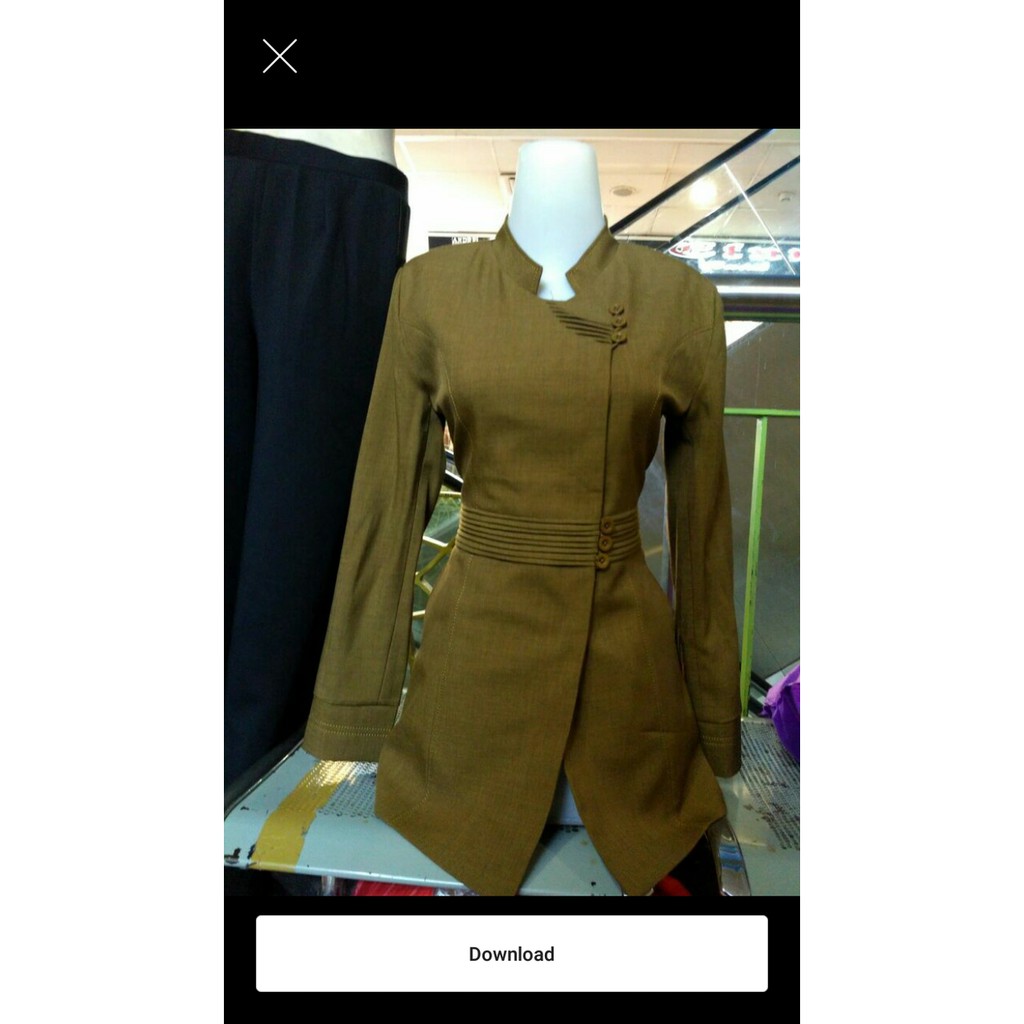 Baju Blazer Dinas Pemda Pns Guru Hamil Bumil Shopee Indonesia