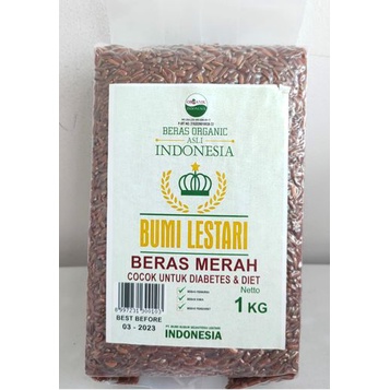 

BERAS ORGANIK MERAH COKLAT 1 KG