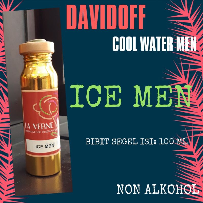 BIBIT PARFUM DAVIDOFF COOL WATER MEN- ICE MEN LAVERNE