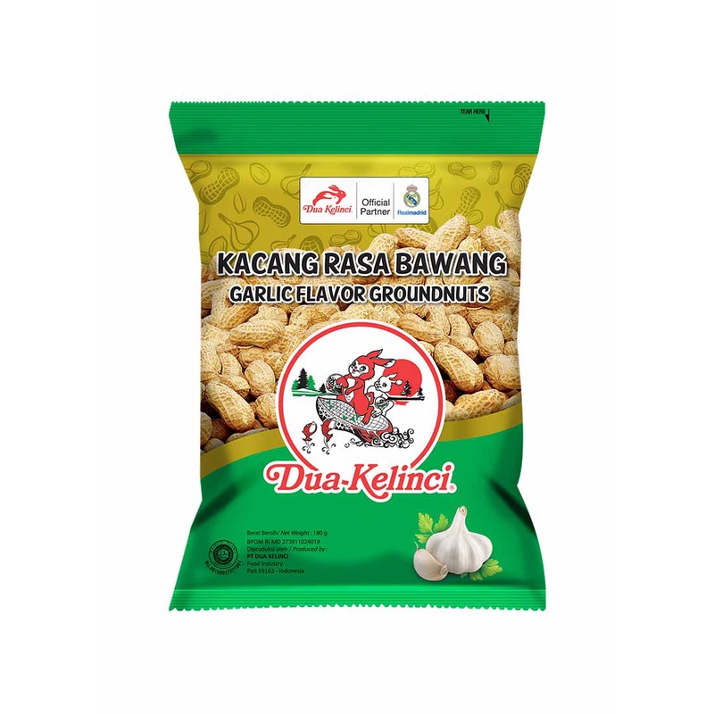 

SNACK | DUA KELINCI KACANG KULIT GARING GARLIC | KACANG KULIT ASIN RASA BAWANG
