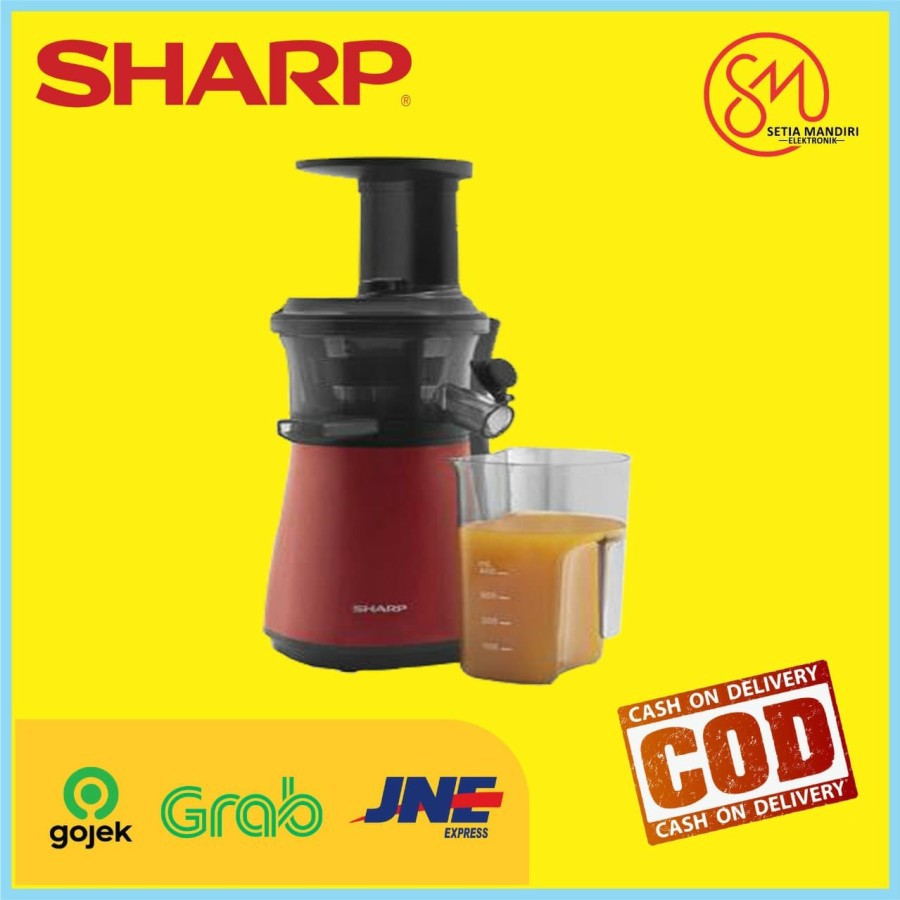 Jual SHARP EJC20YRD Slow Juicer 0.8 Liter 150 Watt EJ C20Y RD Indonesia