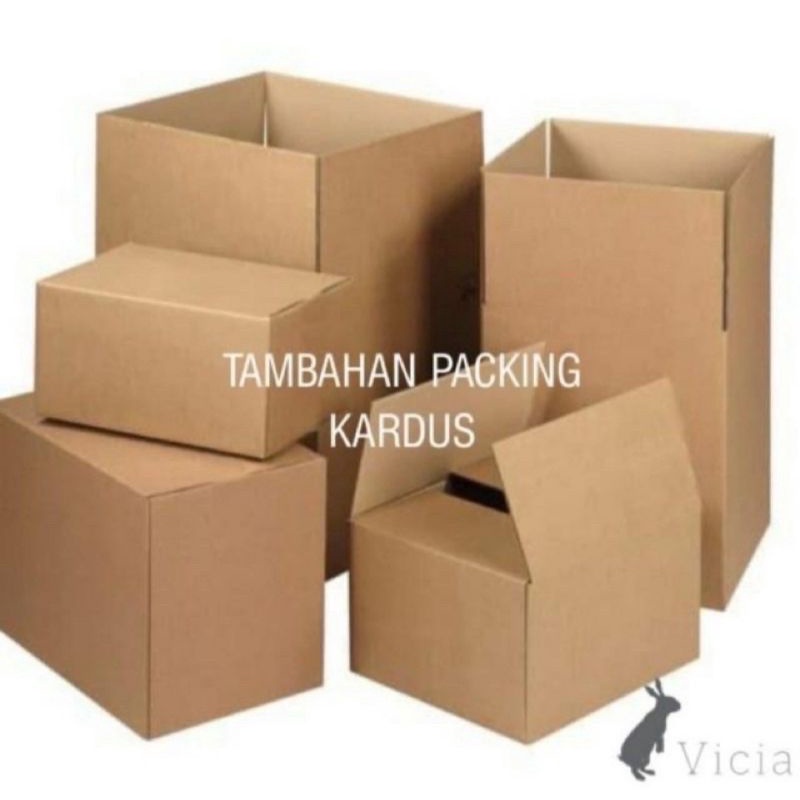 

Packing kardus dan BUBBLE wrap