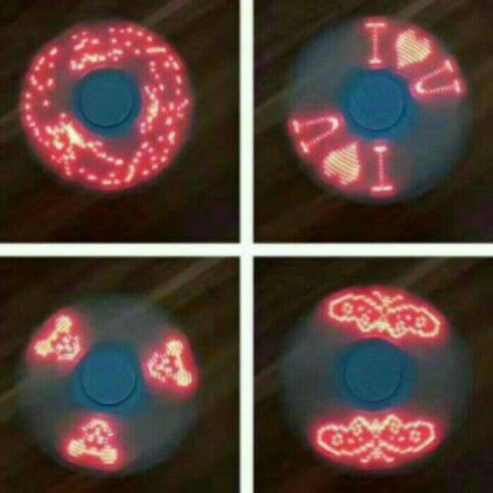 Spinner Led Tulisan