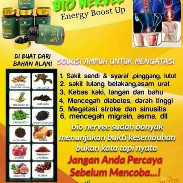 PROMO HERBAL BIONERVEE TERMURAH & TERLARIS (ORIGINAL)