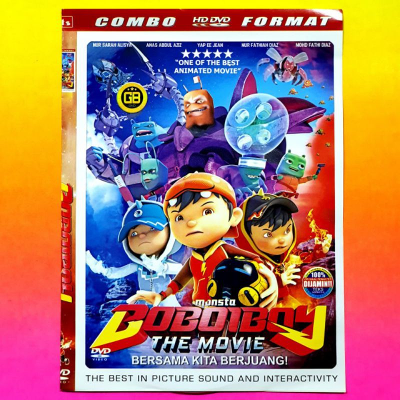 Kaset Video Film Anak Anak Terlaris Boboiboy The Movie 1