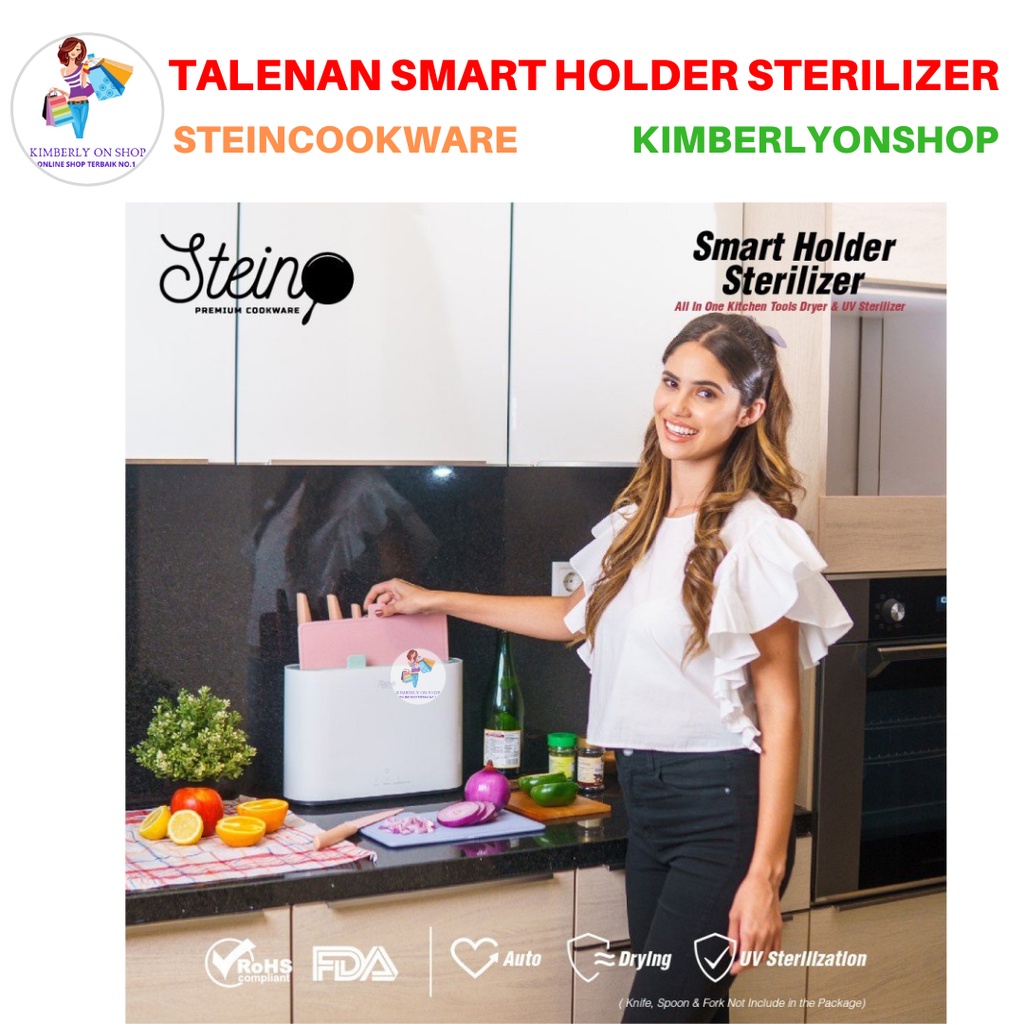 Talenan Multifungsi Smart Holder UV Sterilizer Stein Cookware