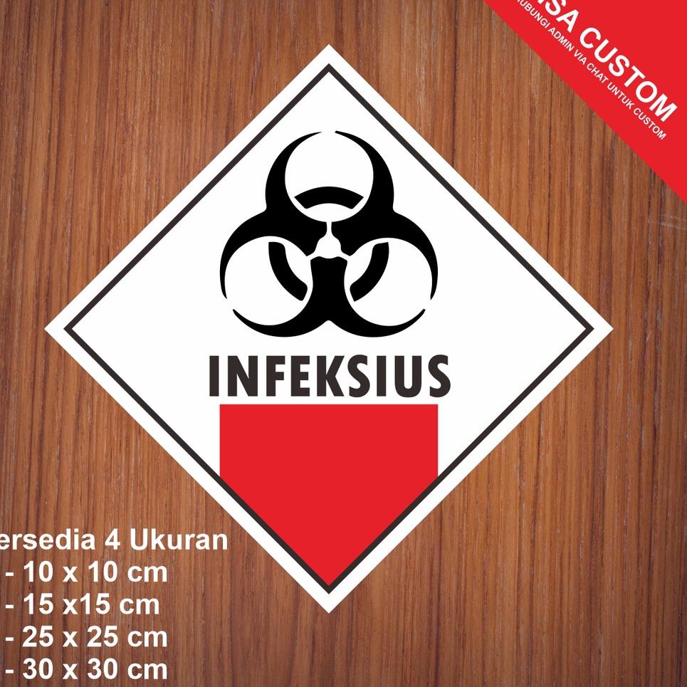 

PALING DIMINATI Sticker Label Tanda Simbol Limbah B3 Stiker Bahan Berbahaya dan Beracun STIKER HAZMAT ✪ 895