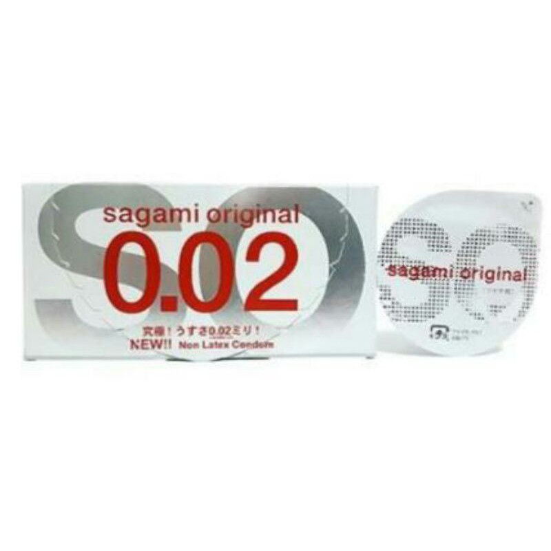 Sagami Kondom Original 002 S - 2 Pcs