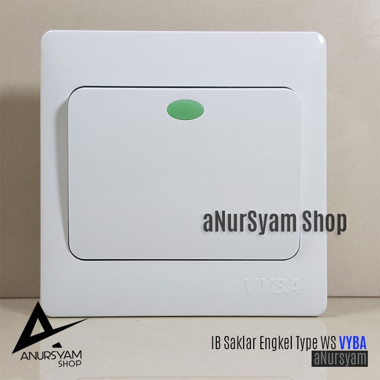 Saklar Engkel IB VYBA WS-211 / IB Saklar Tunggal / IB Saklar  Satu