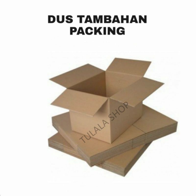 

Paking Dus Tambahan supaya paket lebih aman saat di kirim