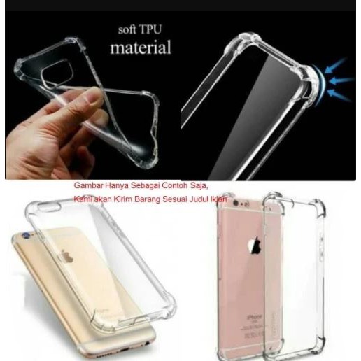 Softcase Anticrack Handphone iPhone 6+, 6G Plus, 6S Plus, 6G+, 6S+ Antishock, Casehp, Siliconcase