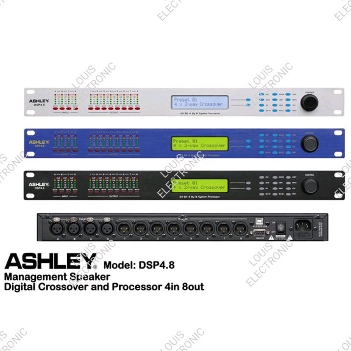 Speaker Management ASHLEY DSP4.8 DSP 4.8 ORIGINAL