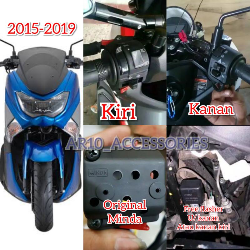 SAKLAR YAMAHA NMAX 155 2015-2019 KANAN LEXI KIRI OLD