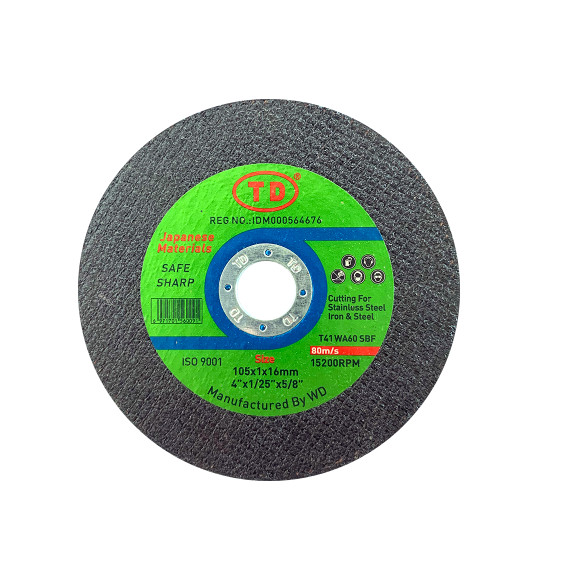 Batu Gerinda Potong 4" x 1 TD WD Mata Grinda Cutting Wheel 4x1 Gurinda