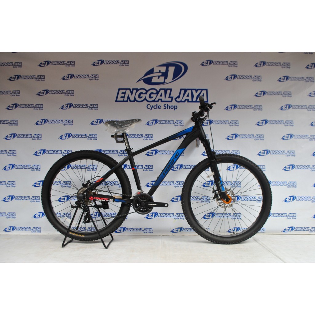 Sepeda Gunung MTB Pacific Spazio 500 27.5 Inch Disc Brake Internal Cable Shimano 24 Sp Not Cascade P