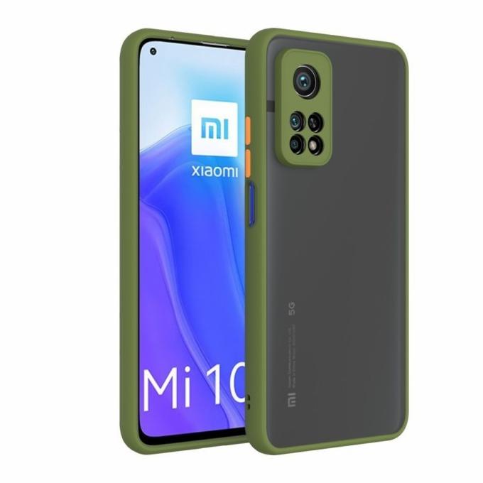 CASE XIAOMI MI 10T / MI10T PRO AERO FROSTED CAMERA PROTECTION CASING - HITAM, MI 10T PRO