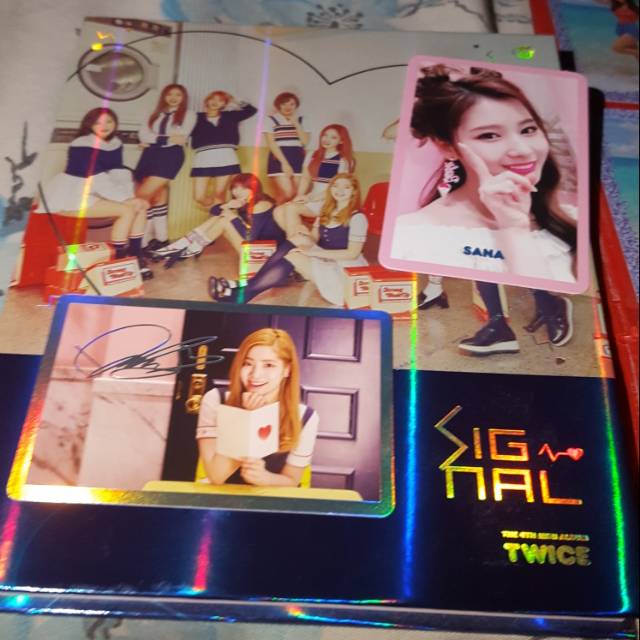 Twice Signal Album + Photocard