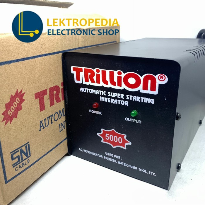 Inverator Trillion 5000w 5000 w watt Anti Jeglek Anjlok Inverter