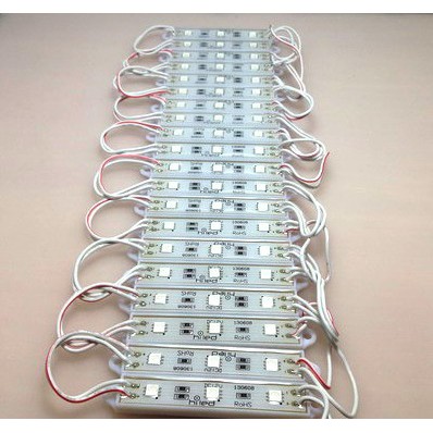 Lampu LED Module Neon Box 1,5 Watt 12V LED Modul 3 Mata Besar