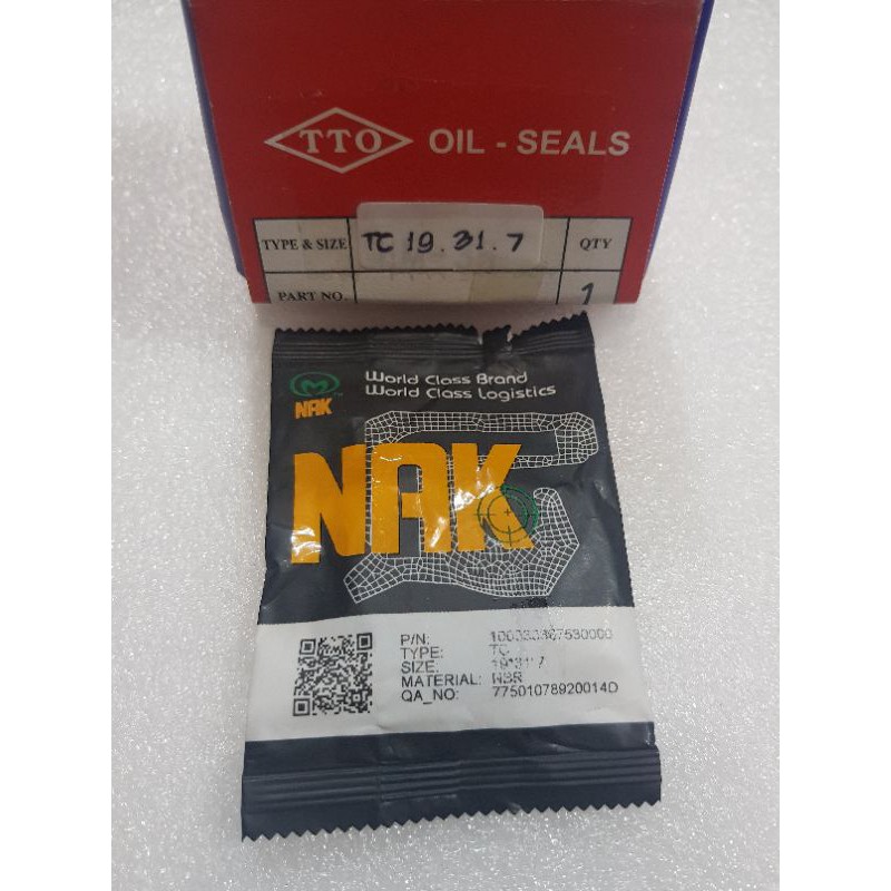 

oil seal tc 19×31×7mm taiwan