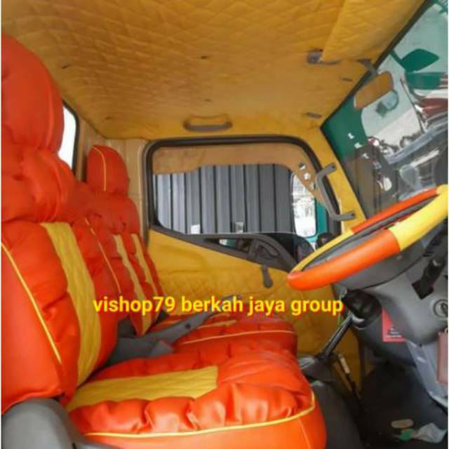 Cover Sarung Bungkus Atap Plafon Kabin Truk Mitsubishi Canter Umplung Ragasa Dutro Dyna Isuzu Elf Dl Shopee Indonesia