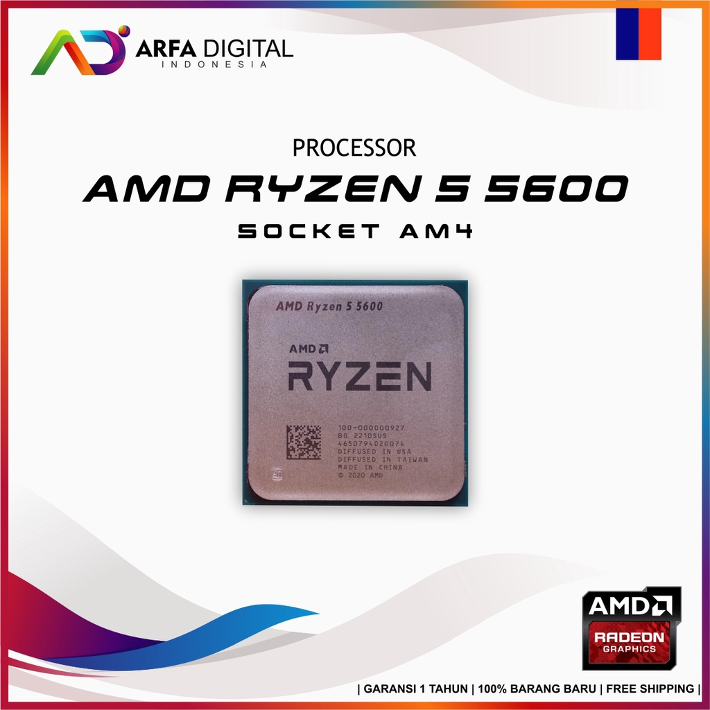 Processor AMD Ryzen 5 5600G Up to 4.4GHz AM4 Box