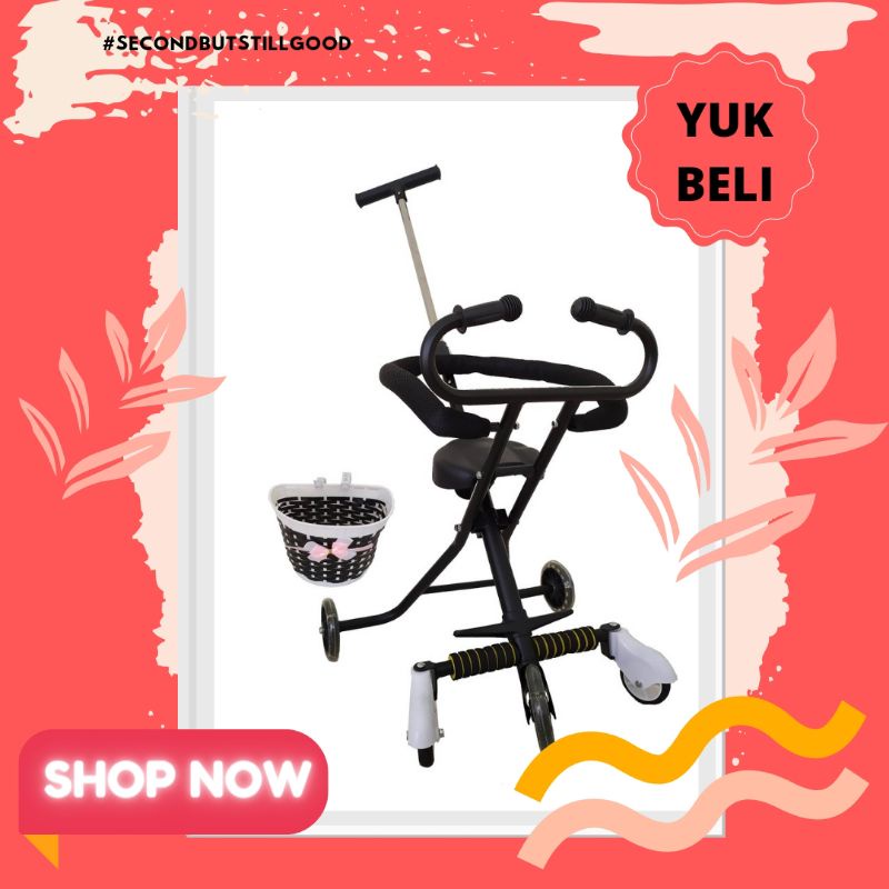 (SECOND) Stroller Micro Trike 5 Roda