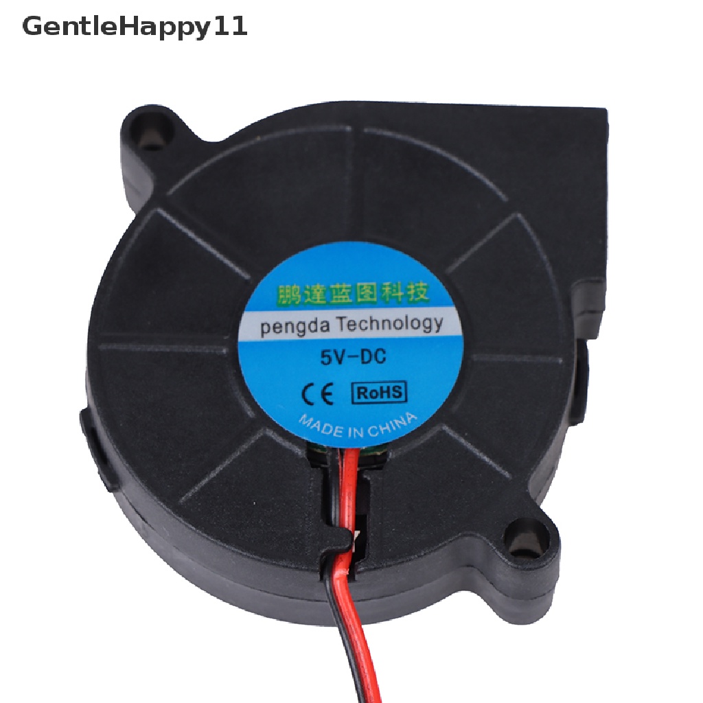 Gentlehappy 5015 Kipas Pendingin Turbo 5V 12V 24V Untuk Printer 3D