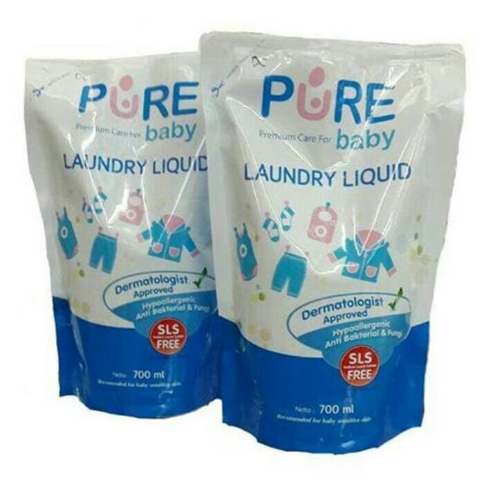 Pure Baby Laundry Liquid 700ml Detergen Baby Pure Baby