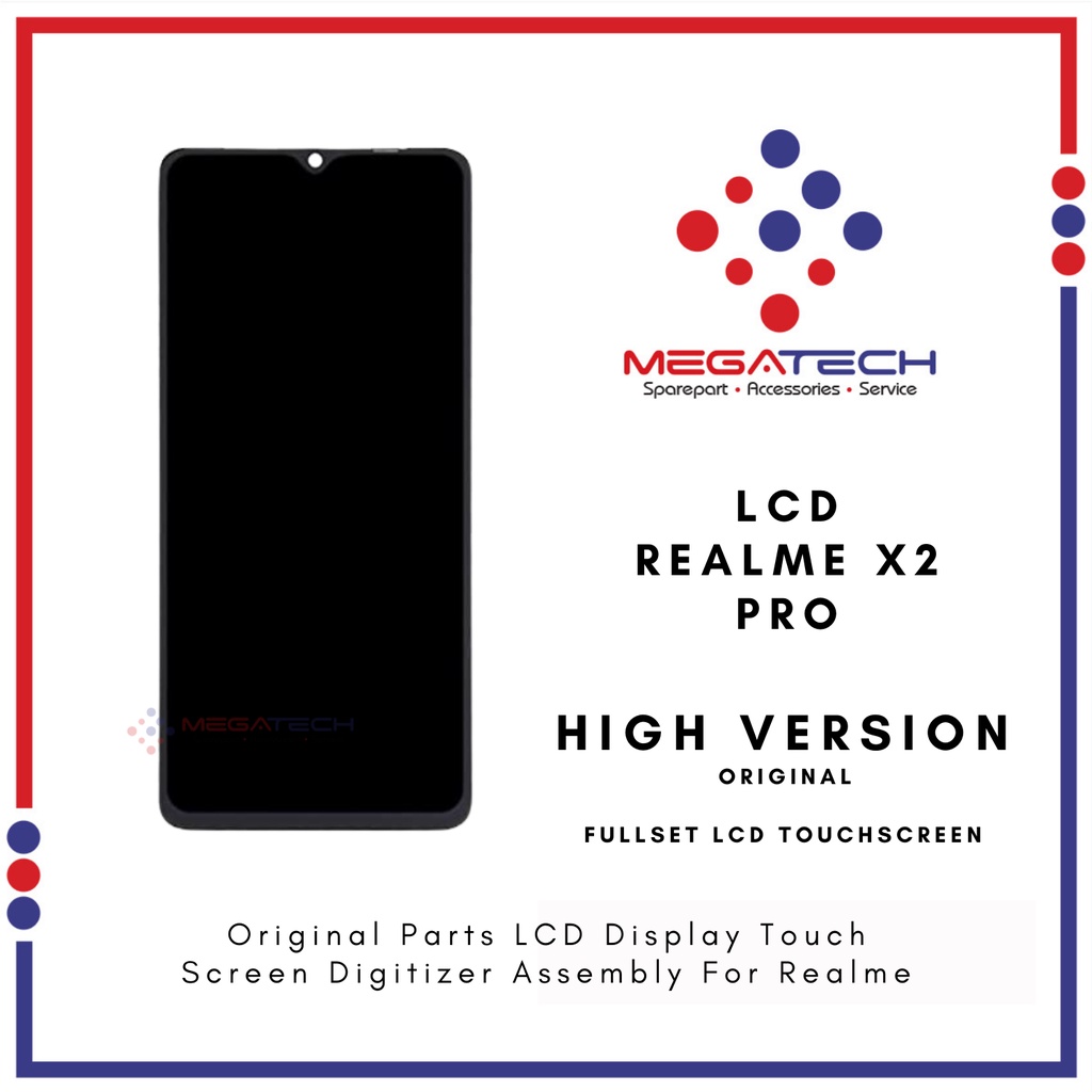 LCD Realme X2 Pro Fullset Touchscreen