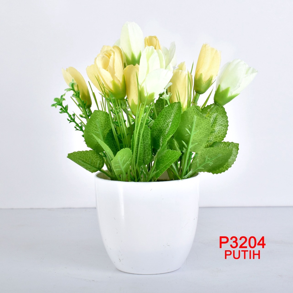 COD / TF11 P3204 ( 1 KILO  MUAT 17PCS )TANAMAN  BUNGA HIAS DEKORASI RUANGAN BUNGA PLASTIK HIAS-4