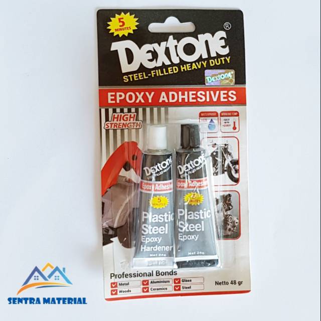 

LEM BESI/LEM BAJA/LEM EPOXY MERK:DEXTONE