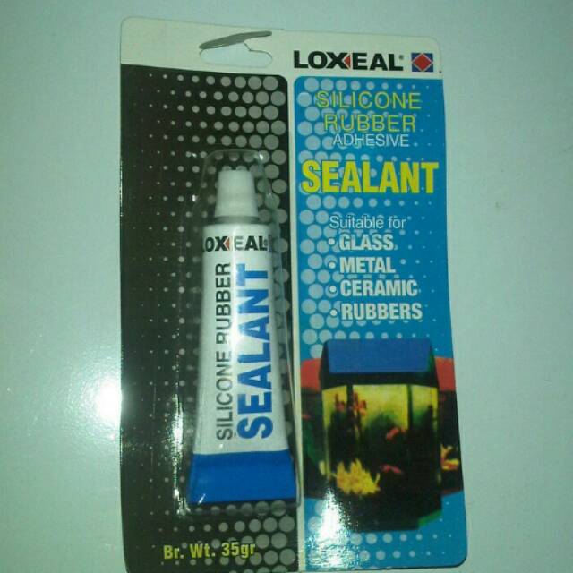 Lem sealant 35gr/Lem aquarium/Lem silicon/lem kaca