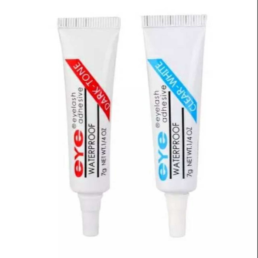 [100% Lengket] 1Pcs Lem Perekat Bulu Mata Eyelash Glue Lem Bulu Mata Palsu Bening Dan Hitam Tahan Air Waterproof