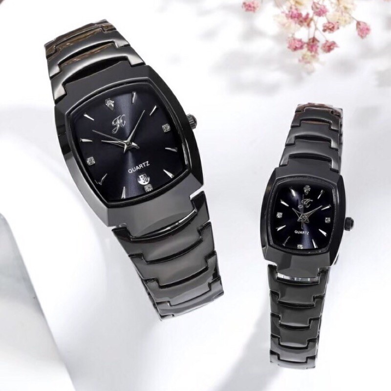 Jam Tangan Couple Jimshoney 8413 Couple Watch / Jam Antiair Branded Murah Mewah Original Jims Honey