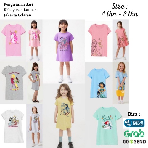Baju Dress Magicial magical Anak Perempuan Original Branded 1 - Pakaian Daster Harian Anak Cewek