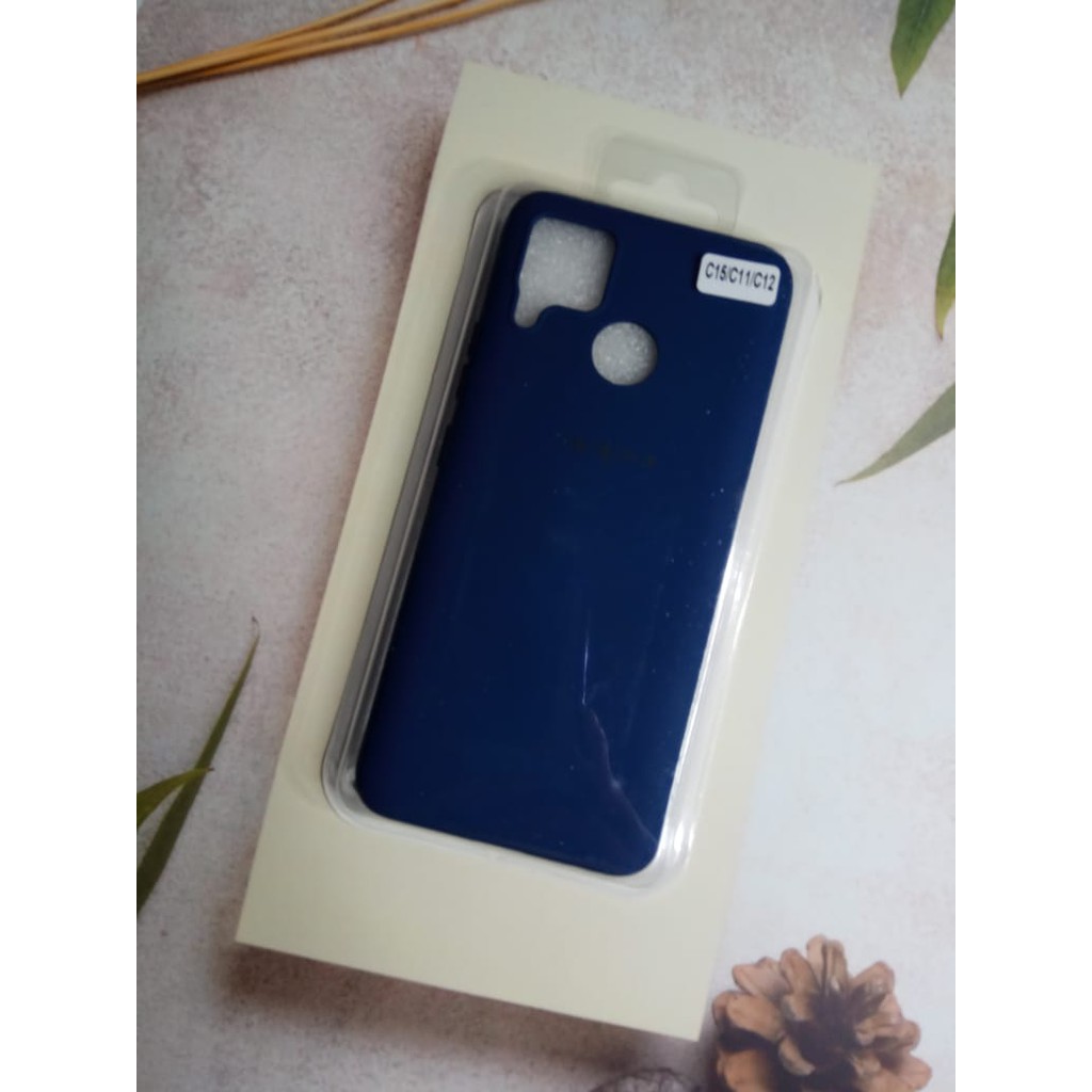 Casing Oppo C15/C11/C12 Ori Silikon Macaron / Dove Candy / Silicone Macaroon Soft Case by WEIKA COD