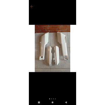 Cover body Honda win 100 warna putih