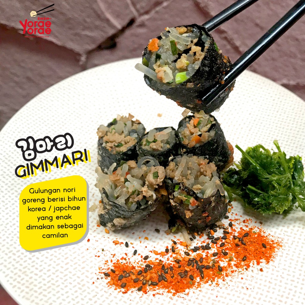 

GIMMARI Korean Snack by YoraeYorae (3roll panjang)