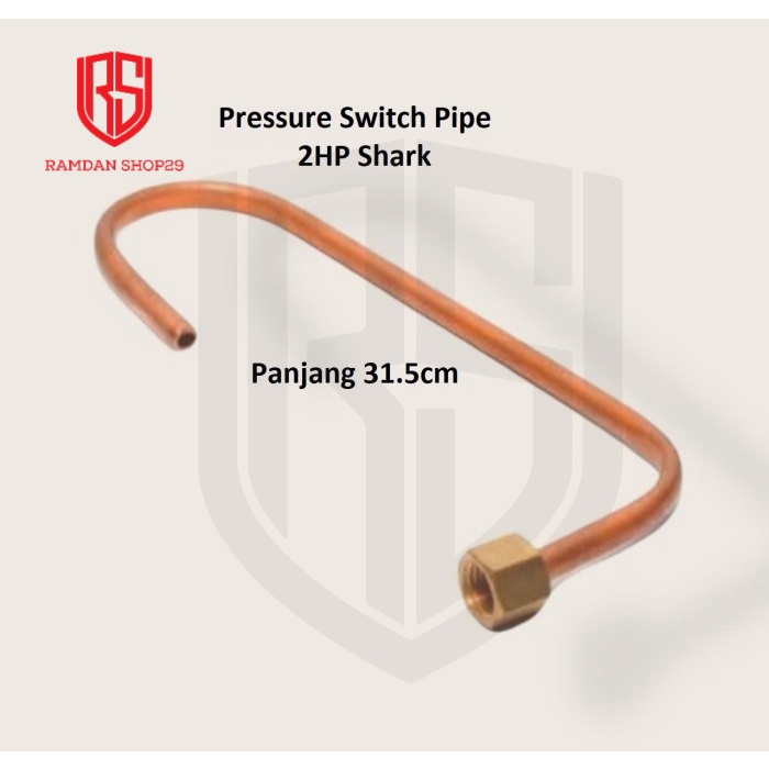 Pipa Otomatis Kompresor Angin Pressure Switch Pipe 2 hp Shark