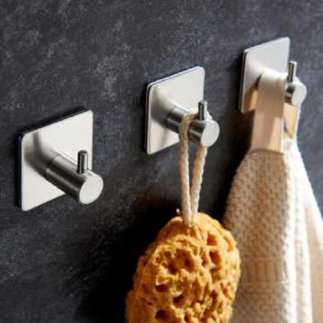 Gantungan Hook Tembok Wall Hook Stiker Dinding Kail Tempel Kuat Serbaguna gantungan baju