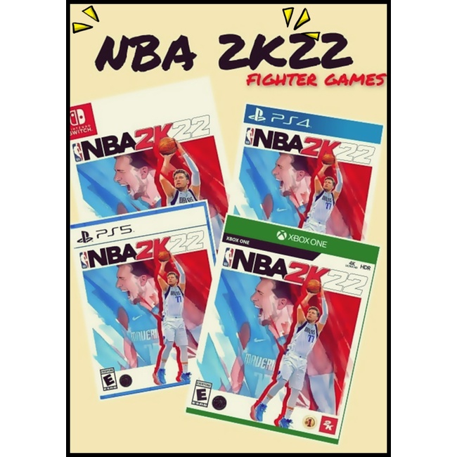 [NEW/BARU] NBA 2K22 NBA 22 Kaset PS4 PS5 SWITCH XBOX ONE NBA22