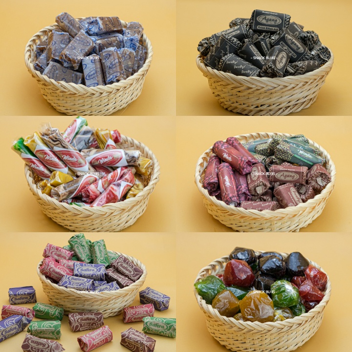 

Dodol Zebra Warna Warni 1/4Kg (250gram) Cemilan Sukabumi