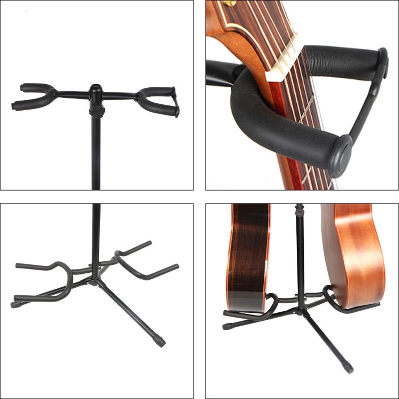 Stand Tripod Lipat Universal Untuk Gitar Akustik / Elektrik / Klasik