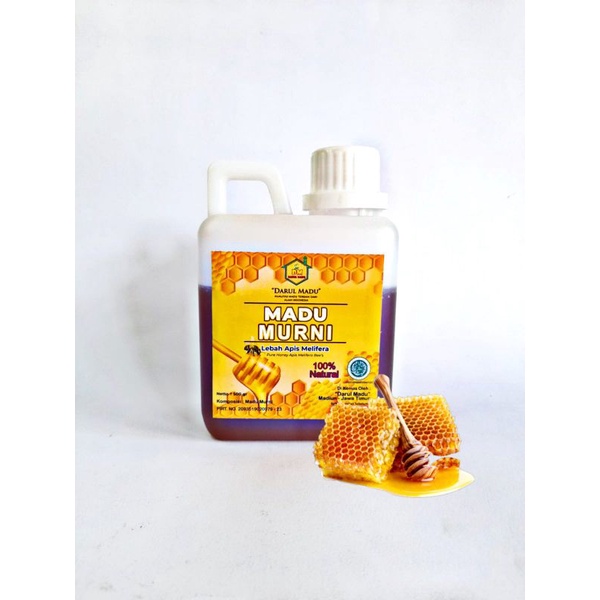 

MADU MURNI TERNAK ASLI 100% (Apis Melifera) 0,5 kg + Bonus Masker