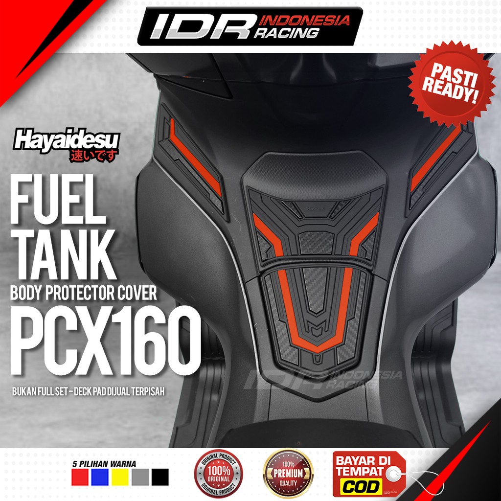 Hayaidesu PCX 160 Fuel Tank Pad Cover Body Protector Aksesoris Honda