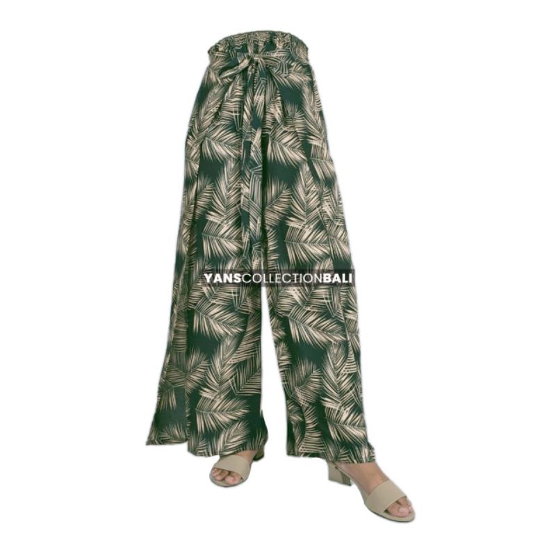 Kulot Panjang Jumbo Samurai Tali-Daun coklat tali