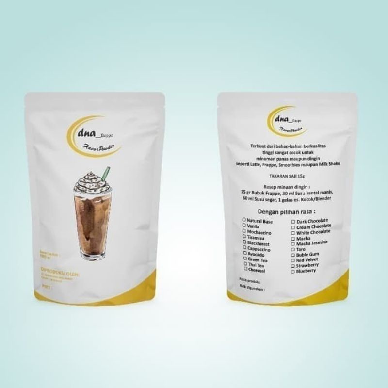 

Frappe Natural Base - Frappe Base - Dna Frappe