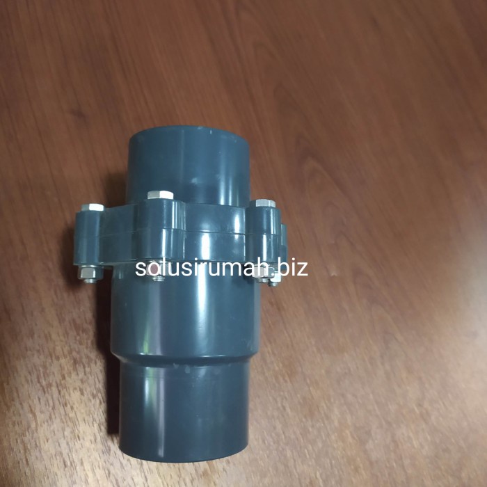 PVC 1 1/2&quot; in Check Valve King Da Jeng Taiwan Cek Pipa One Way Inch